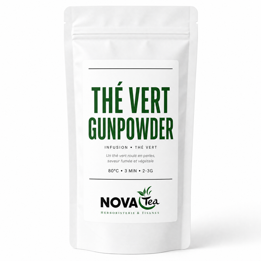 Thé Vert Gunpowder Feuilles