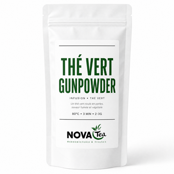 Thé Vert Gunpowder Feuilles