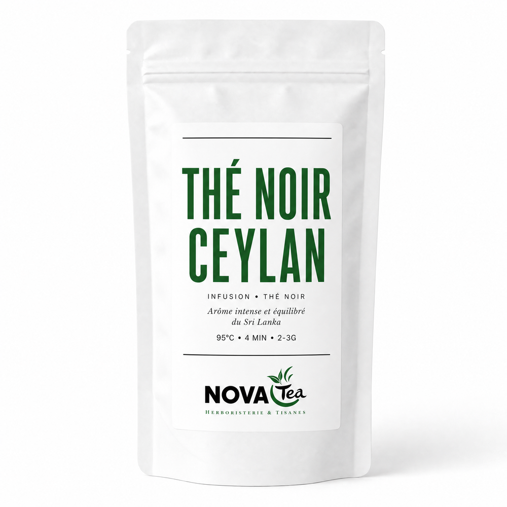Thé Noir Ceylan Feuilles
