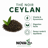 Thé Noir Ceylan Feuilles